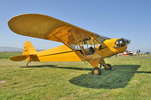 1946 Piper Cub Airplane