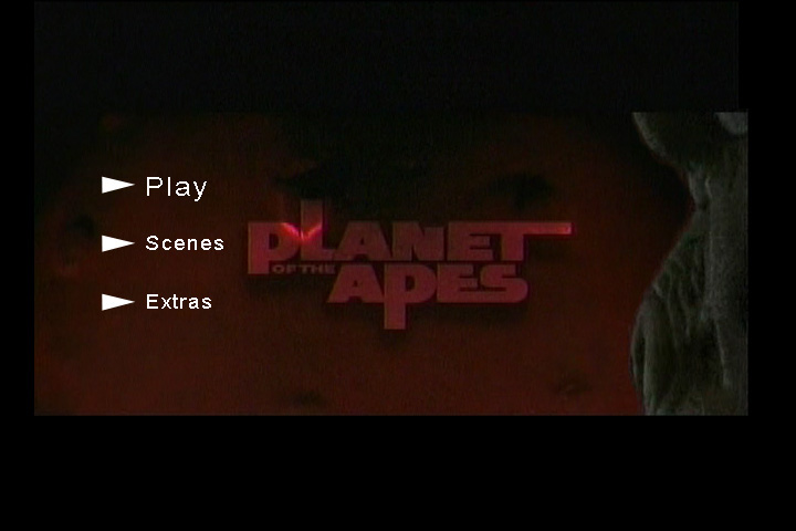 Planet of the Apes DVD Menu