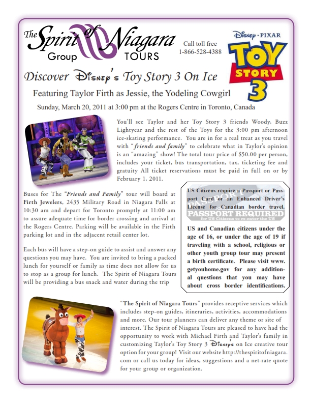 Taylers Toy Story Flyer