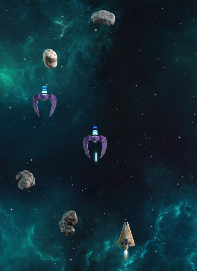 space shooter screenshot