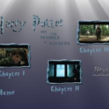 Hary Potter and the prisoner of Azkaran DVD Menu